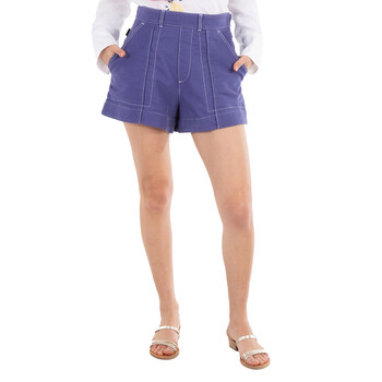 ショートパンツ CHLOE Women Shorts  Burmudas CH25SDS02158 476 BLUE 81TJvnEfWNL._AC_SL1500_.jpg