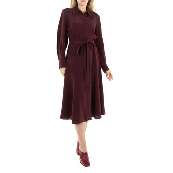 BURBERRY｜DRESSES (checkered wool shirt dress (8076743)) Burberry Long Sleeved Checked Wool Shirt Dress, Brand Size 2