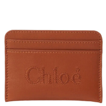 【関税&送料込】Chloe Portafoglio Compatto Sense 関税送料込》Chloe Chloe Sense leather card holder 財布・小物