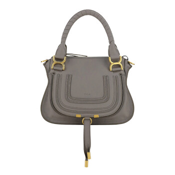 Chloé Small Marcie Bag In Grained Leather CHC21AS628F01053