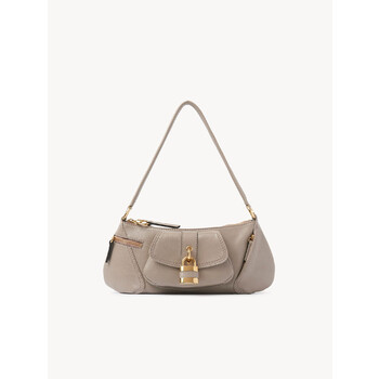 Chloé Camera Bag In Shiny Leather CHC24AS533N83-SWEET BEIGE