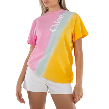 Chloe タイタイ クルネック Tシャツ CHC23AJH01181 905 クロエ Chloe Tシャツ カットソー リサイクル オーガニック