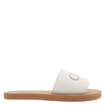 Woody Logo Embossed Slides, Brand Size 34 (3 Kids)