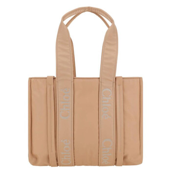 Chloé Woody Logo Large Tote CHC23WS382L416K7 7614027152128