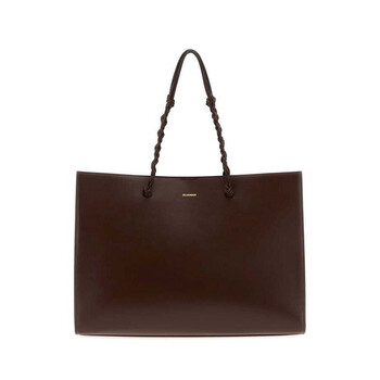 Jil Sander Black Leather Tangle Shopping Bag 001 Borse A Tracolla