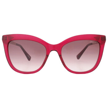 Chopard Brown Gradient Cat Eye Ladies Sunglasses SCH260S 01BV 54 