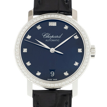 Classique Automatic Diamond Black Dial Ladies Watch 134200 1004