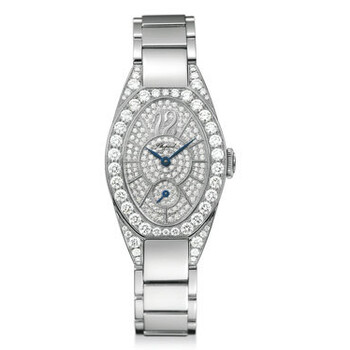 Classique Femme Diamond 18 White Gold Ladies Watch 107228-1001