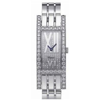 Classique Femme Diamond Dial White Gold Stainless Seel Ladies Watch 109052-1001