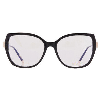 Demo Butterfly Ladies Eyeglasses VCH360M 0BLK 55