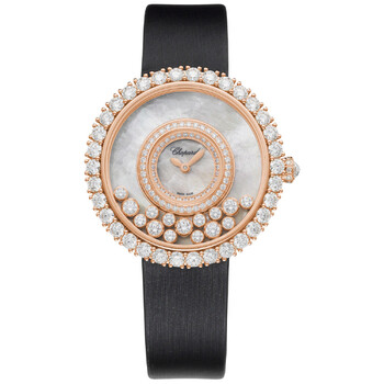 Happy Diamonds Quartz Mother of Pearl Dial Ladies Watch 204445-5001