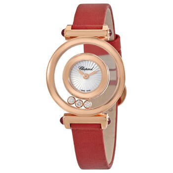 Happy Diamonds Quartz Mother of Pearl Dial Ladies Watch 204780-5201