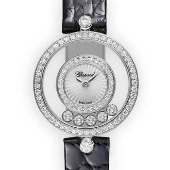 Happy Diamonds Quartz White Dial Ladies Watch 203957-1214
