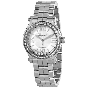 Happy Sport Automatic Diamond Silver Dial Ladies Watch 278573-3014