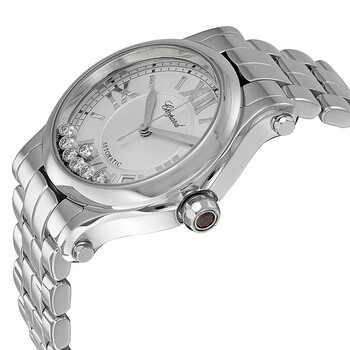 Happy Sport Automatic Silver Dial Ladies Watch 278559-3002