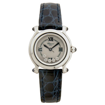 Happy Sport Diamond Steel Black Ladies Watch 27/8245-23