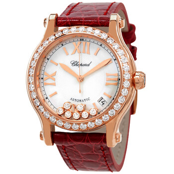 Chopard Happy Sport Automatic Chronometer Diamond Silver Dial