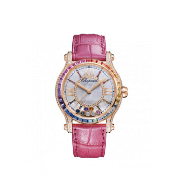 Happy Sport Mother of Pearl with Diamonds Dial Watch 274891-5007