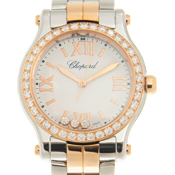 Happy Sport Quartz Diamond White Dial Ladies Watch 278590-6004