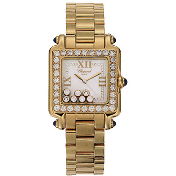 Happy Sport Square 18kt Yellow Gold Ladies Watch 276770-2311 Happy Sport Square 18kt Yellow Gold Ladies Watch 276770-2311