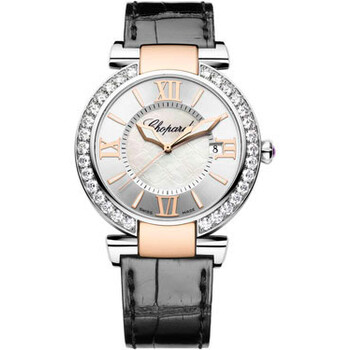Imperiale Diamond Mother of Pearl Dial Rose Gold Ladies Watch 388531-6003