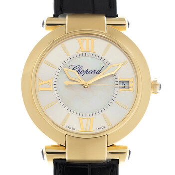 Imperiale Silver Mother of Pearl Dial Ladies Watch 384241-0001