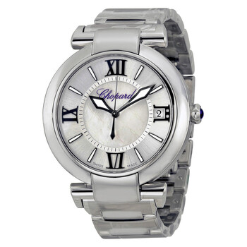 Imperiale Silver Mother of Pearl Dial Stainless Steel Men's Watch 388531-3011