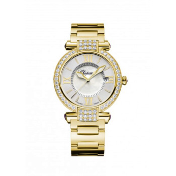 Imperiale Silver/Mother of Pearl Dial 18K Yellow Gold Ladies Watch 384221-0004
