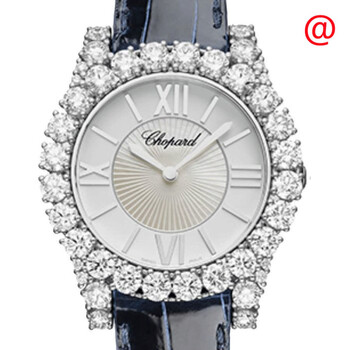 L'Heure Du Diamant Automatic Diamond Silver Dial Ladies Watch 139419 1414