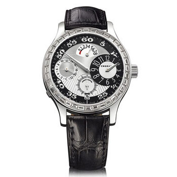 L.U.C Silver Dial Diamond Men's Watch 171910-1001