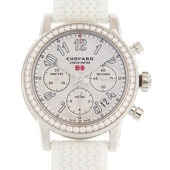 Mille Miglia Chronograph Automatic Diamond White Dial Men's Watch 178588-3001