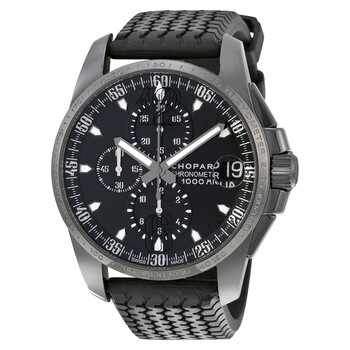 Mille Miglia Chronograph Black Carbon Fiber Dial Men's Watch 168459-3022