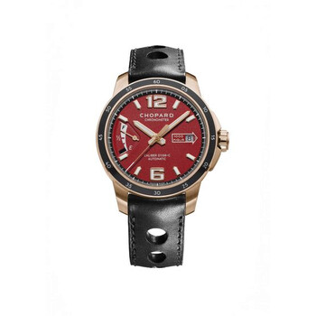 Mille Miglia GTS Chronograph Automatic Chronometer Red Dial Men's Watch 161296-5002