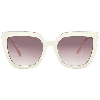 Ferragamo Salvatore Ferragamo Grey Gradient Cat Eye Ladies