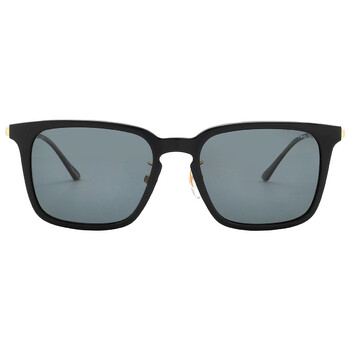 Polarized Grey Square Men's Sunglasses SCH339 700P 54