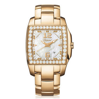 Two O Ten Diamond Mother of Pearl 18k Rose Gold Ladies Watch 107468-5001