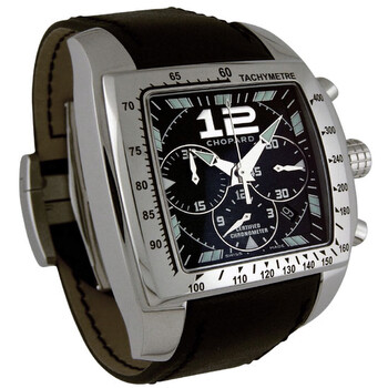 Two O Ten Steel Black Chronograph Men's Watch 168961-3001