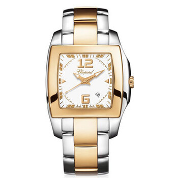 Two O Ten White Dial Two Tone Ladies Watch 118473-9001