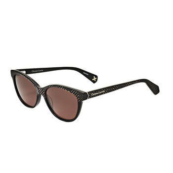 Ladies Black Cat Eye Sunglasses CLS1095-070-1