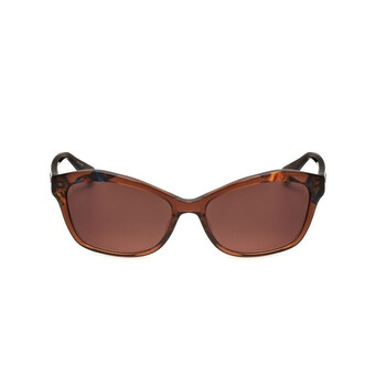 Ladies Brown Cat Eye Sunglasses CLS1073-001-2
