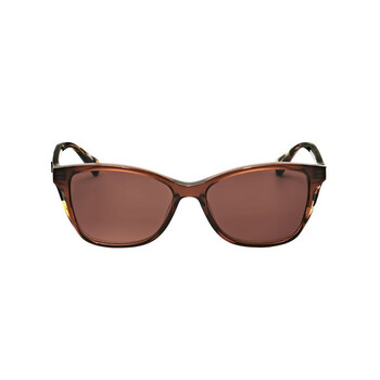 Ladies Brown Cat Eye Sunglasses CLS1085-017-2