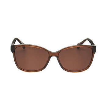 Ladies Brown Rectangular Sunglasses CLS1091