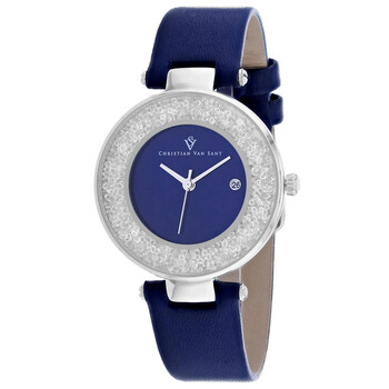 Dazzle Quartz Blue Dial Ladies Watch CV1222