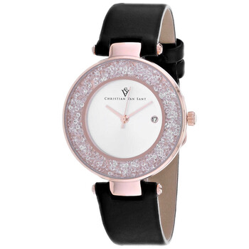 Dazzle Quartz Silver Dial Ladies Watch CV1224