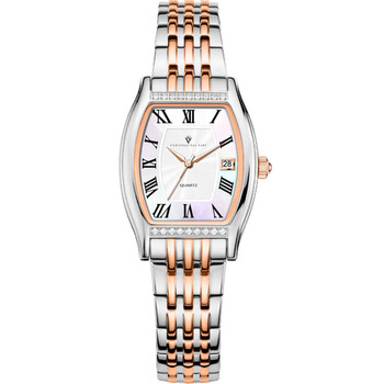 Gemma Quartz White Dial Ladies Watch CV2451