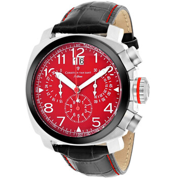 Grand Python Chronograph Quartz Red Dial Men's Watch CV3AU9 Grand Python Chronograph Quartz Red Dial Men's Watch CV3AU9