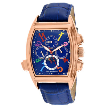 Grandeur Automatic Blue Dial Men's Watch CV2138