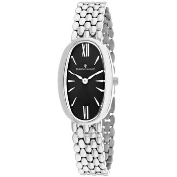 Lucia Quartz Black Dial Ladies Watch CV1811