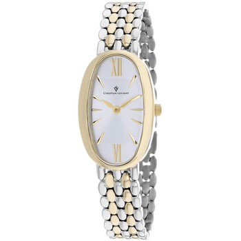 Lucia Quartz Silver Dial Ladies Watch CV1816