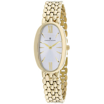 Lucia Quartz Silver Dial Ladies Watch CV1814